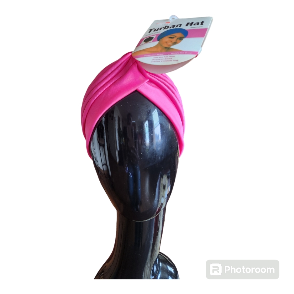 NWT Turban Hot Pink Hat